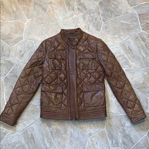 Eddie Bauer leather jacket size M